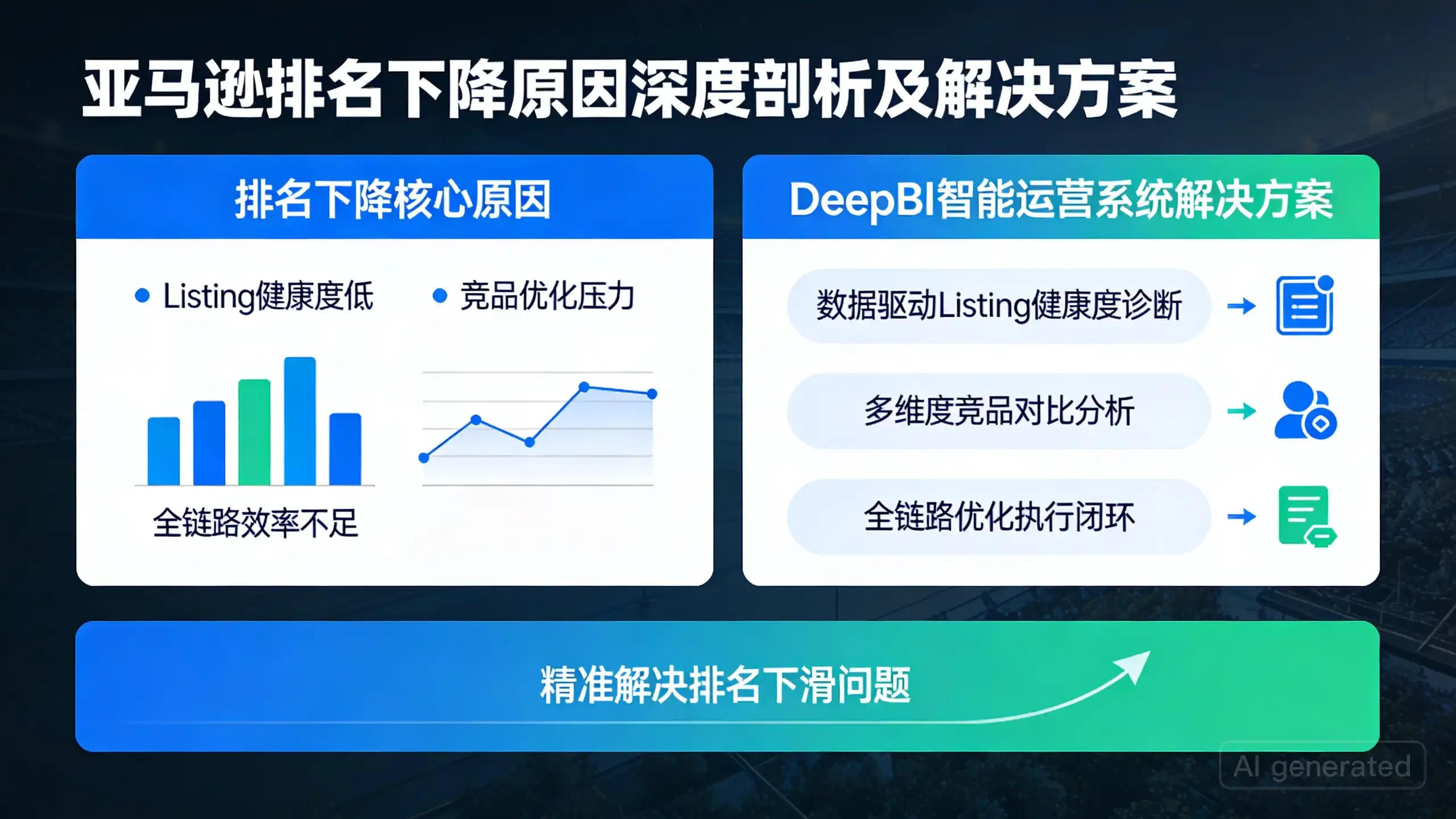 亚马逊排名下降：深度解析与DeepBI解决方案