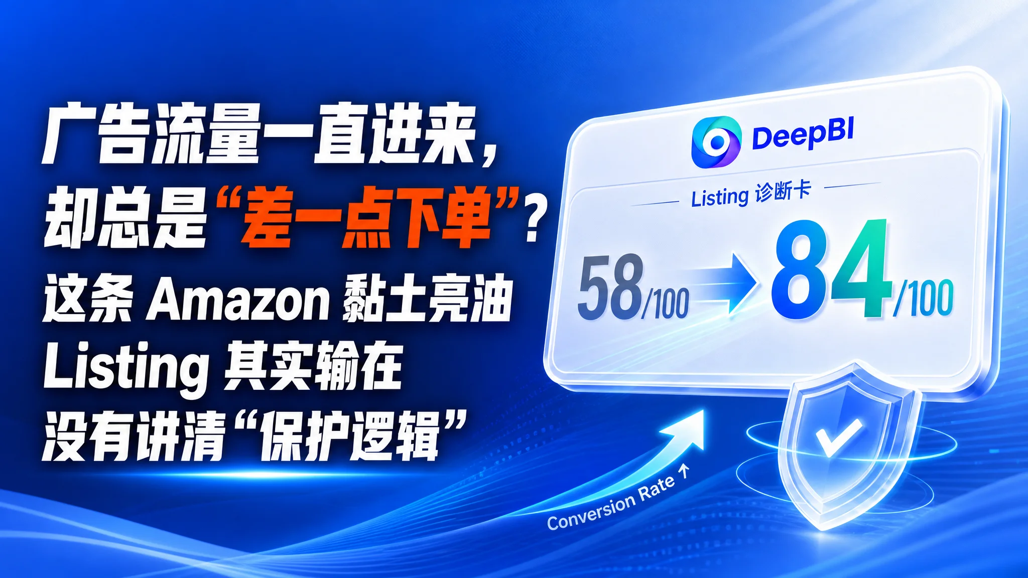 广告流量一直进来，却总是“差一点下单”？这条 Amazon 黏土亮油 Listing 其实输在没有讲清“保护逻辑”