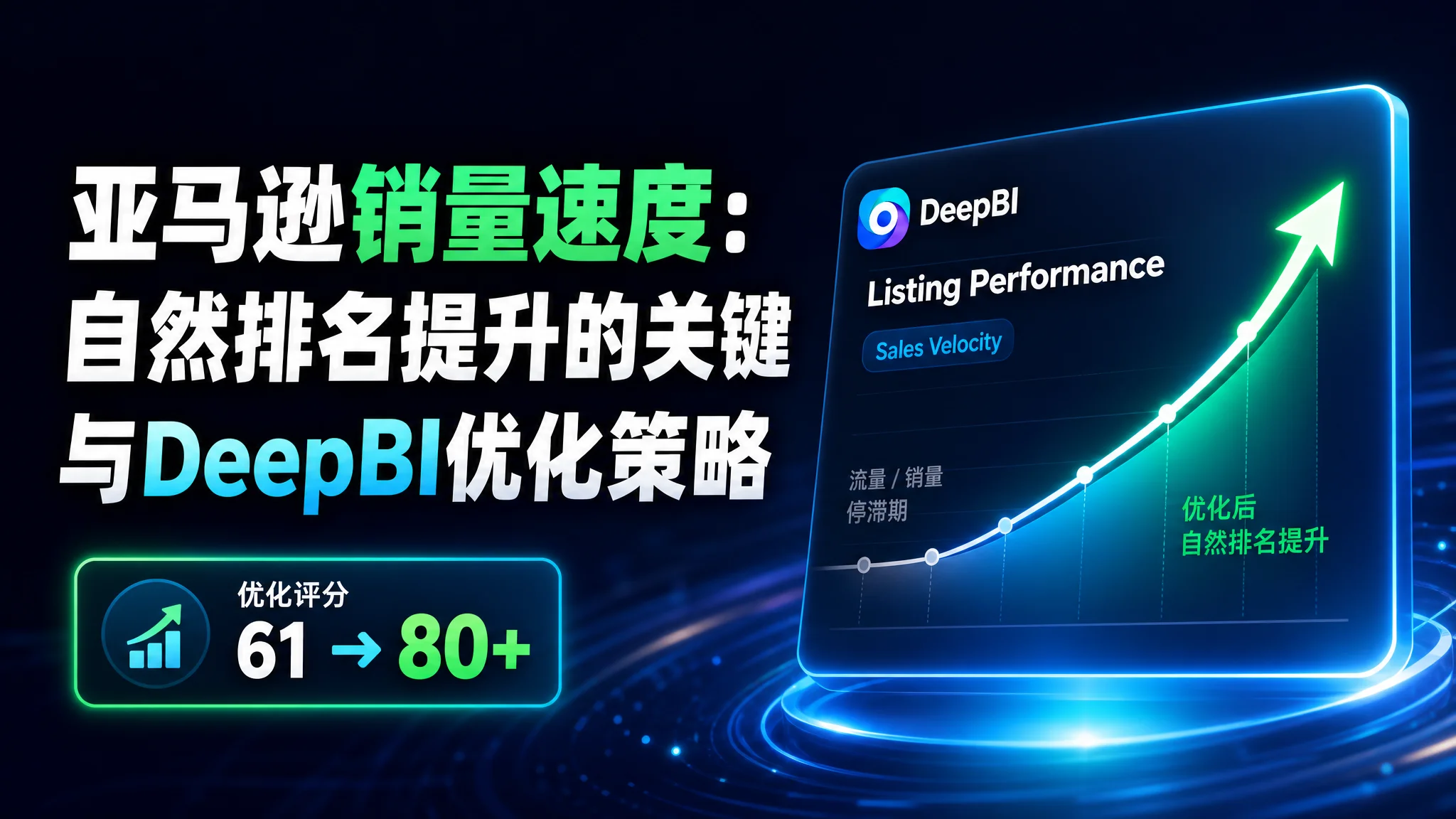 亚马逊销量速度：自然排名提升的关键与DeepBI优化策略