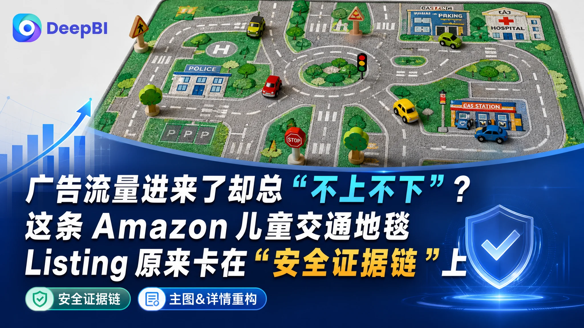 广告流量进来了却总“不上不下”？这条 Amazon 儿童交通地毯 Listing 原来卡在“安全证据链”上