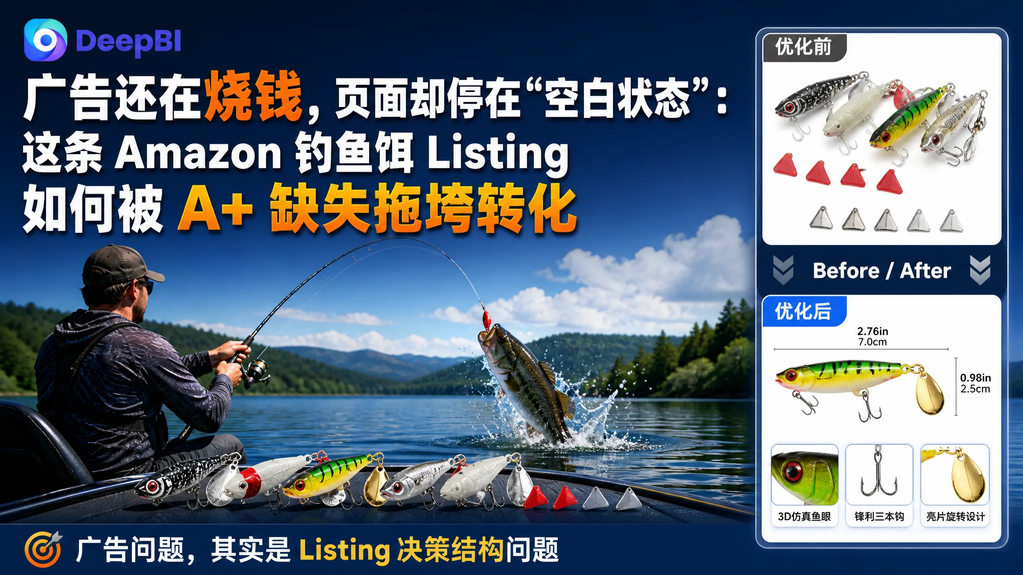 广告还在烧钱，页面却停在“空白状态”：这条 Amazon 钓鱼饵 Listing 如何被 A+ 缺失拖垮转化