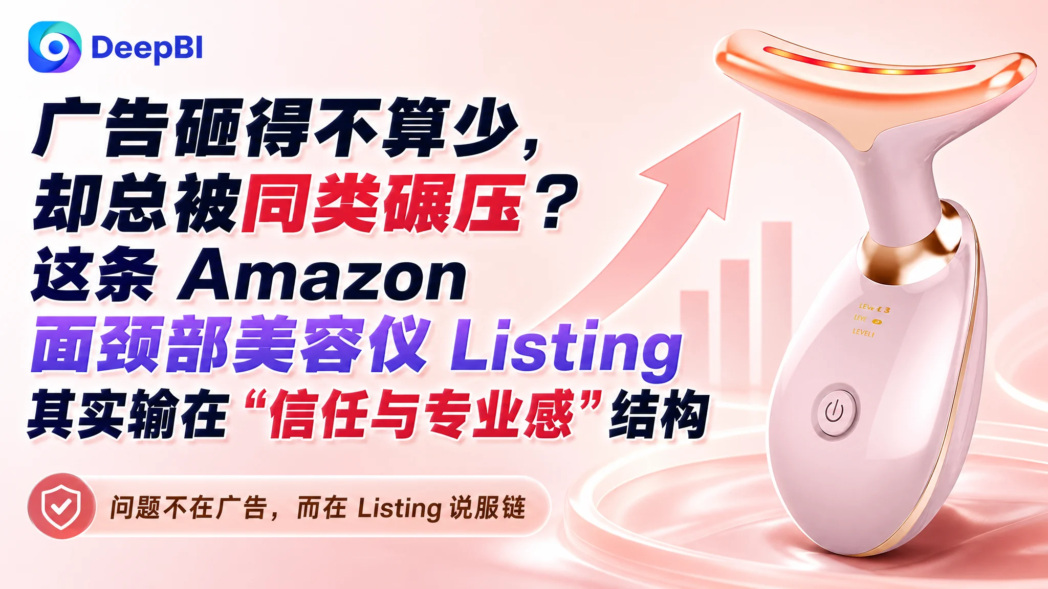 广告砸得不算少，却总被同类碾压？这条 Amazon 面颈部美容仪 Listing 其实输在“信任与专业感”结构