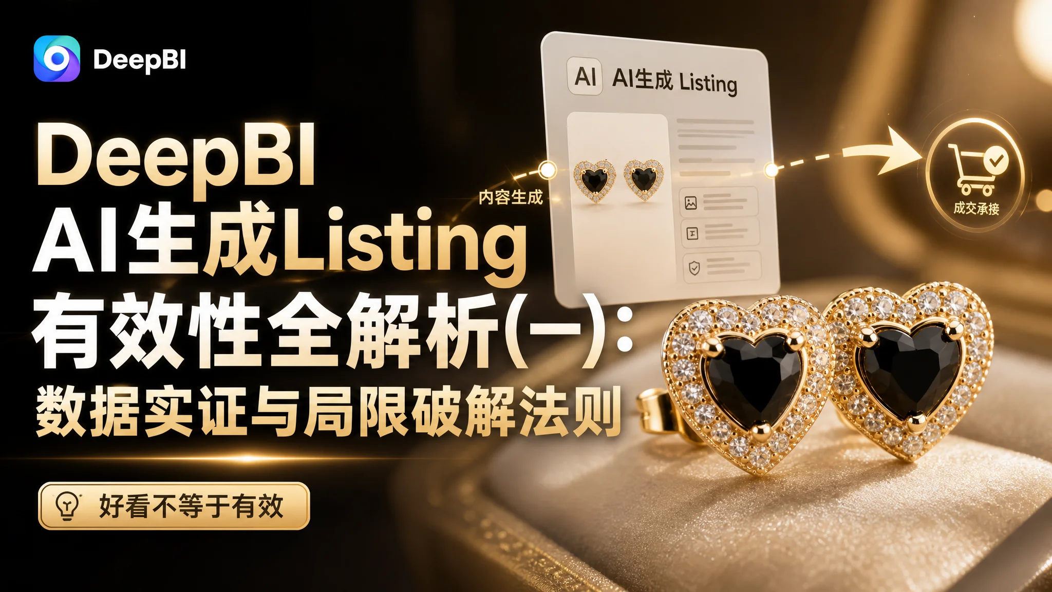 DeepBI AI生成Listing有效性全解析(一):数据实证与局限破解法则