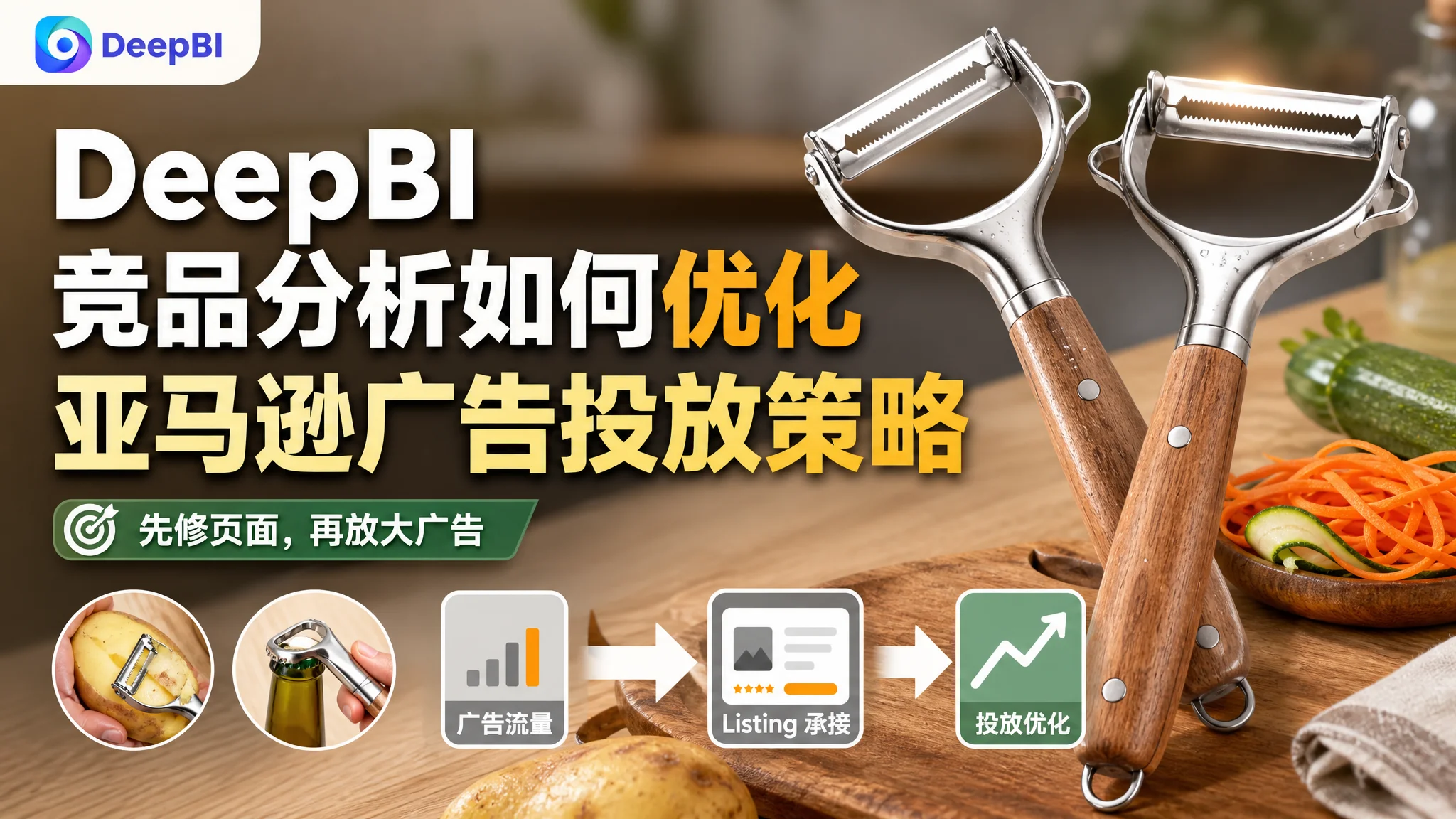 DeepBI 竞品分析如何优化亚马逊广告投放策略