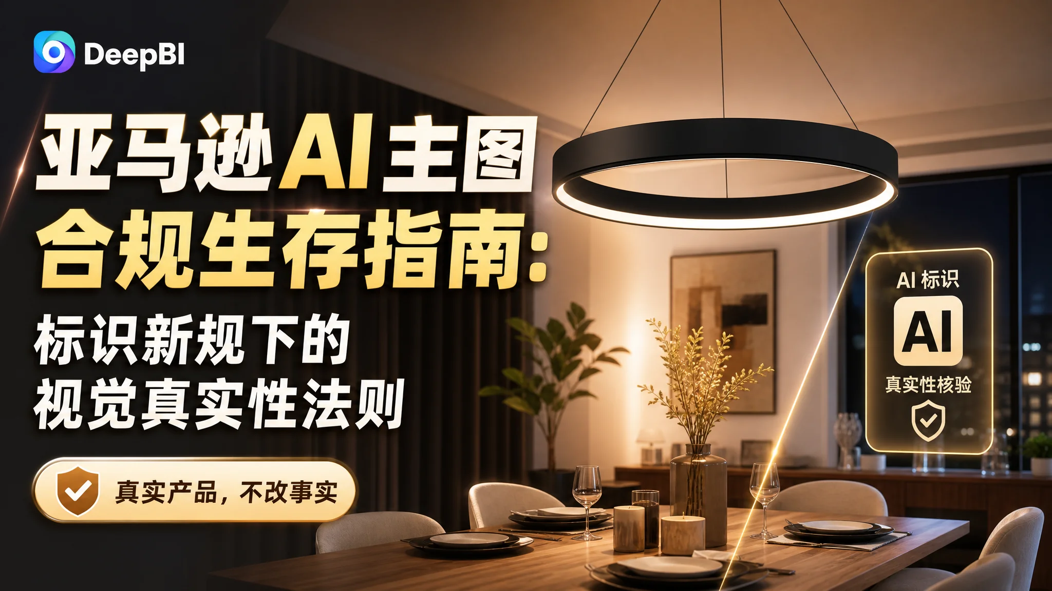 亚马逊 AI 主图合规生存指南：标识新规下的视觉真实性法则