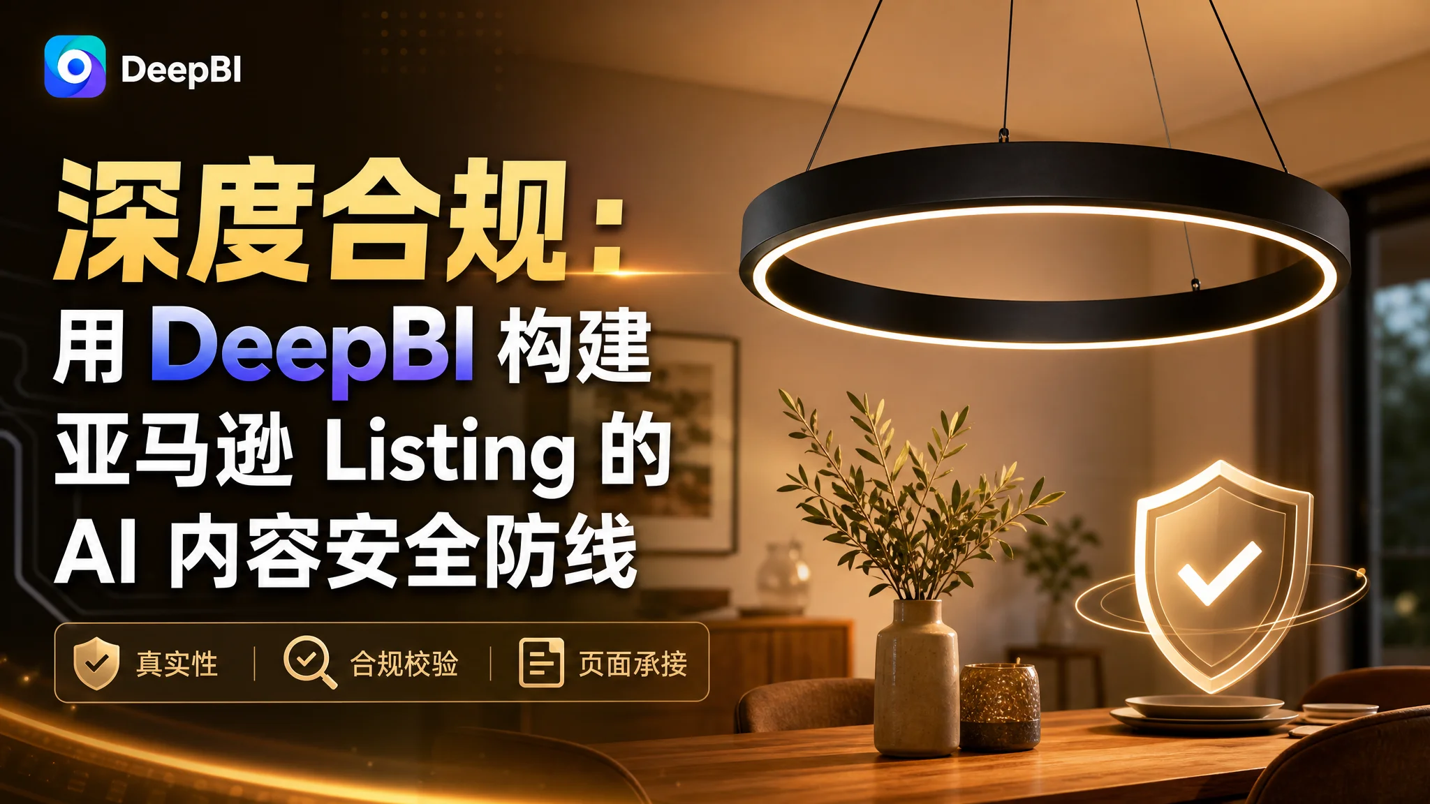 深度合规：用 DeepBI 构建亚马逊 Listing 的 AI 内容安全防线