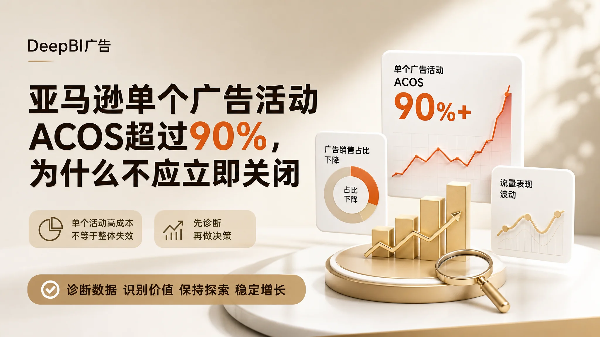 Amazon ACOS过高怎么办？单个广告活动超过90%要不要关闭