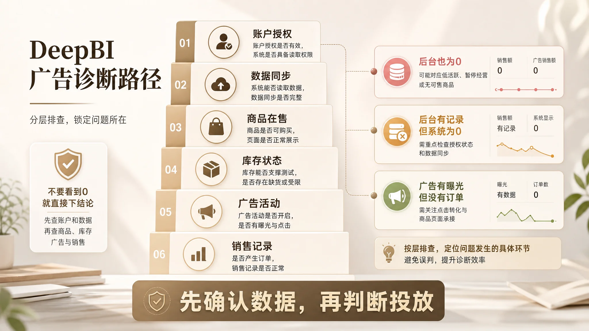 DeepBI 首份诊断报告路径图