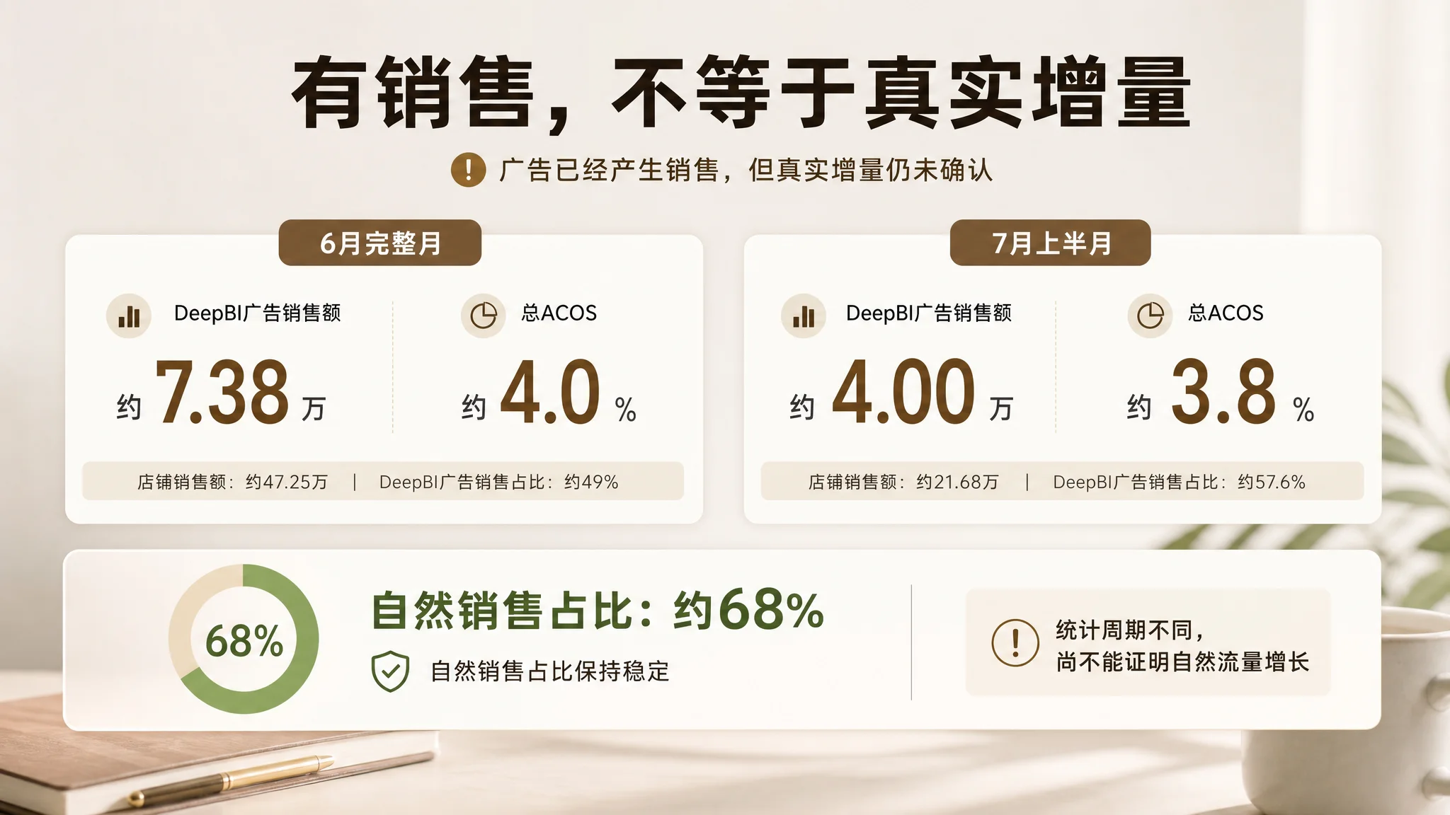 广告 Listing 与流量承接诊断图