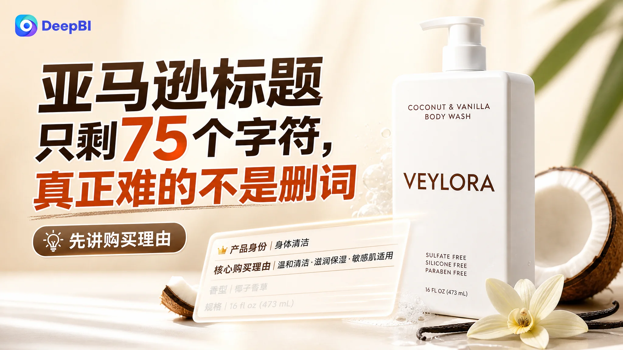 亚马逊标题只剩75个字符，真正难的不是删词