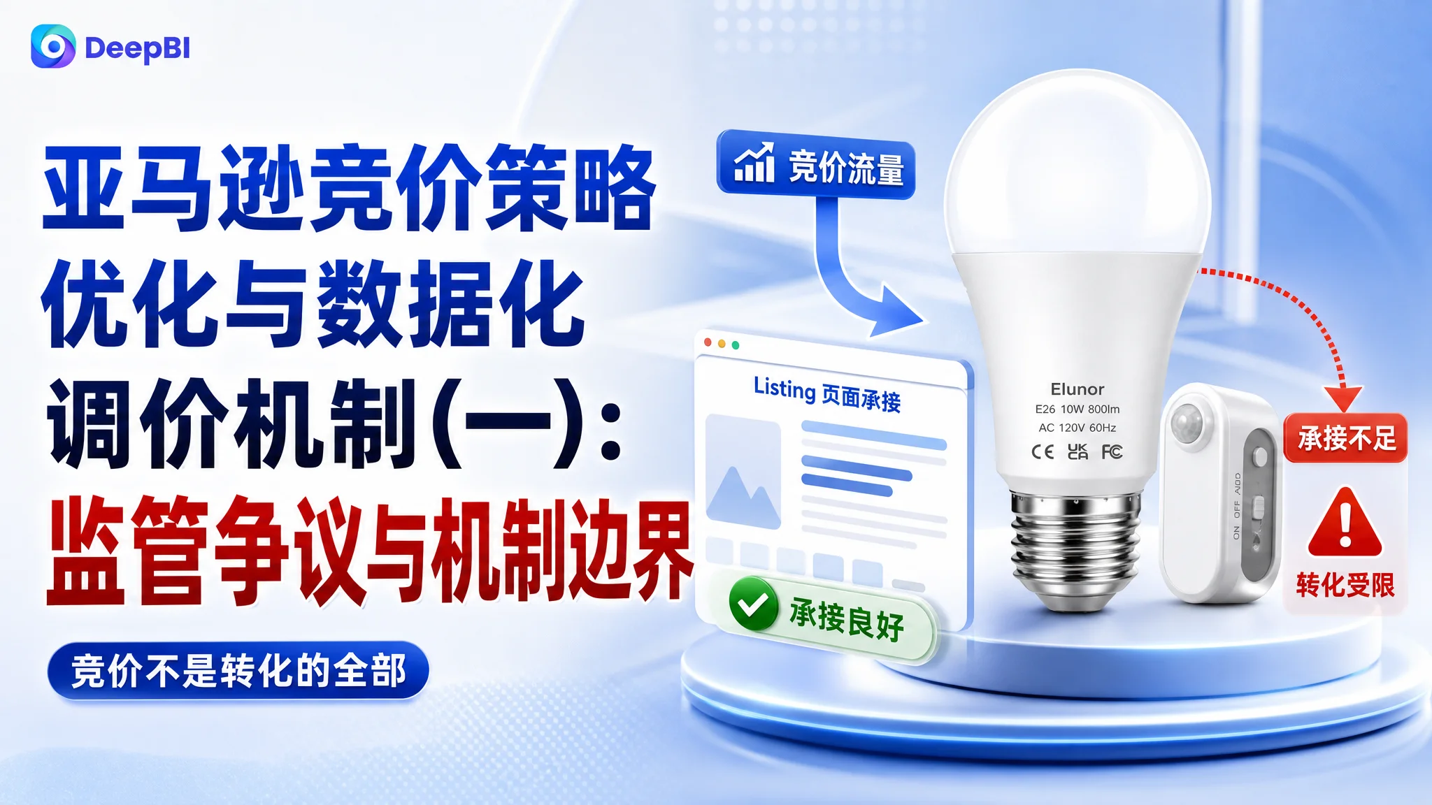 亚马逊竞价策略优化与数据化调价机制(一):监管争议与机制边界