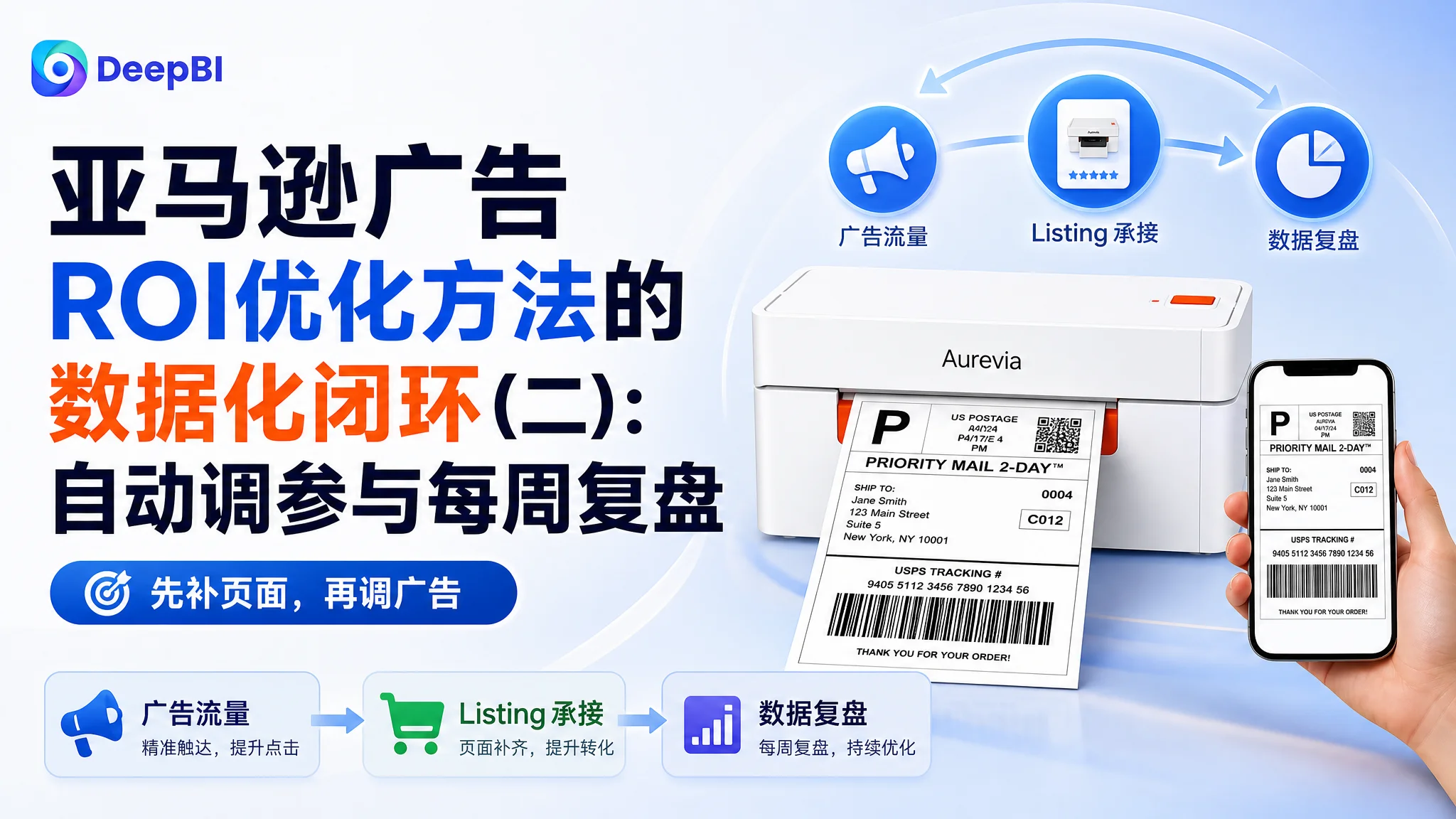 亚马逊广告ROI优化方法的数据化闭环(二):自动调参与每周复盘