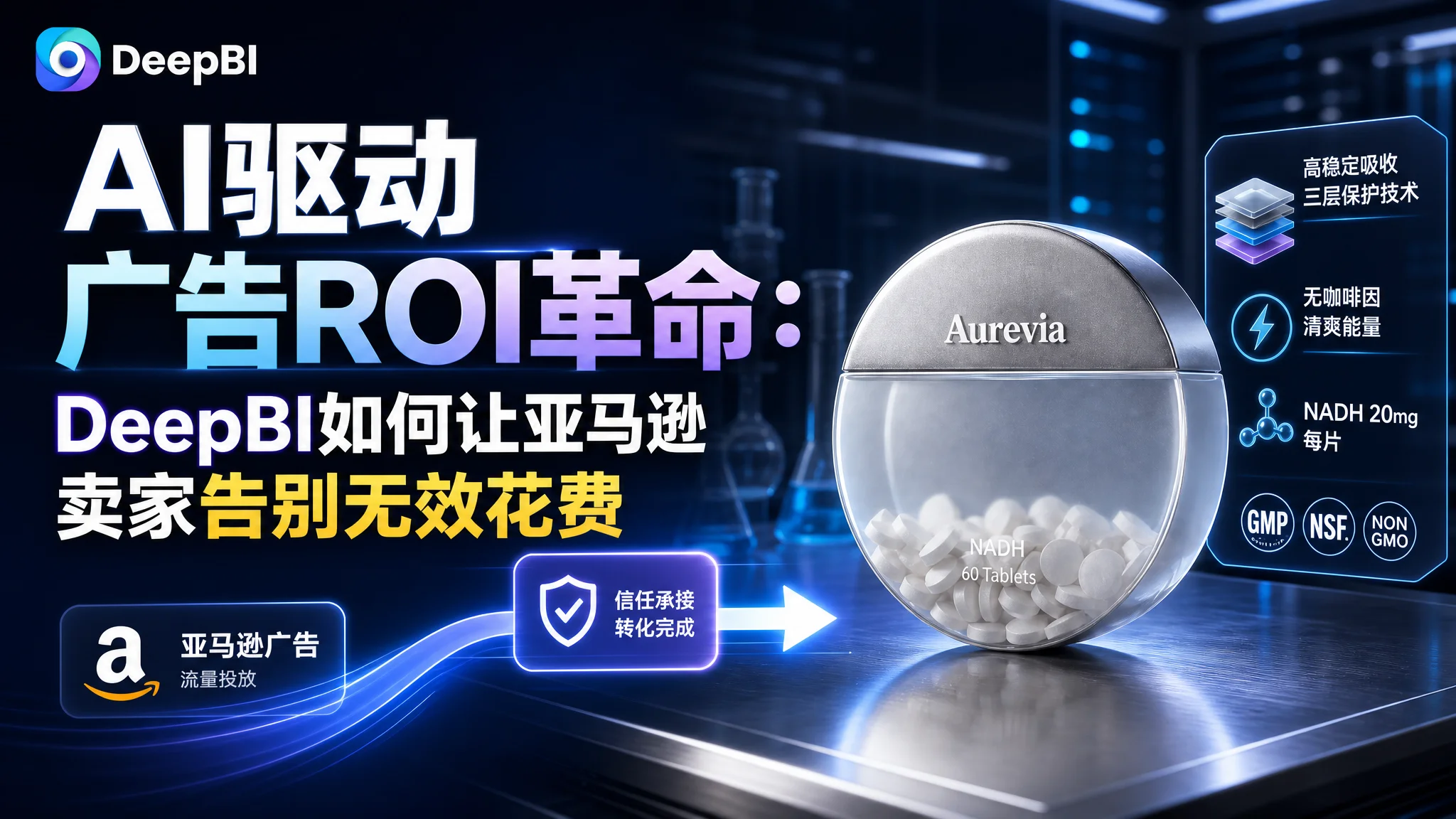 AI驱动广告ROI革命：DeepBI如何让亚马逊卖家告别无效花费