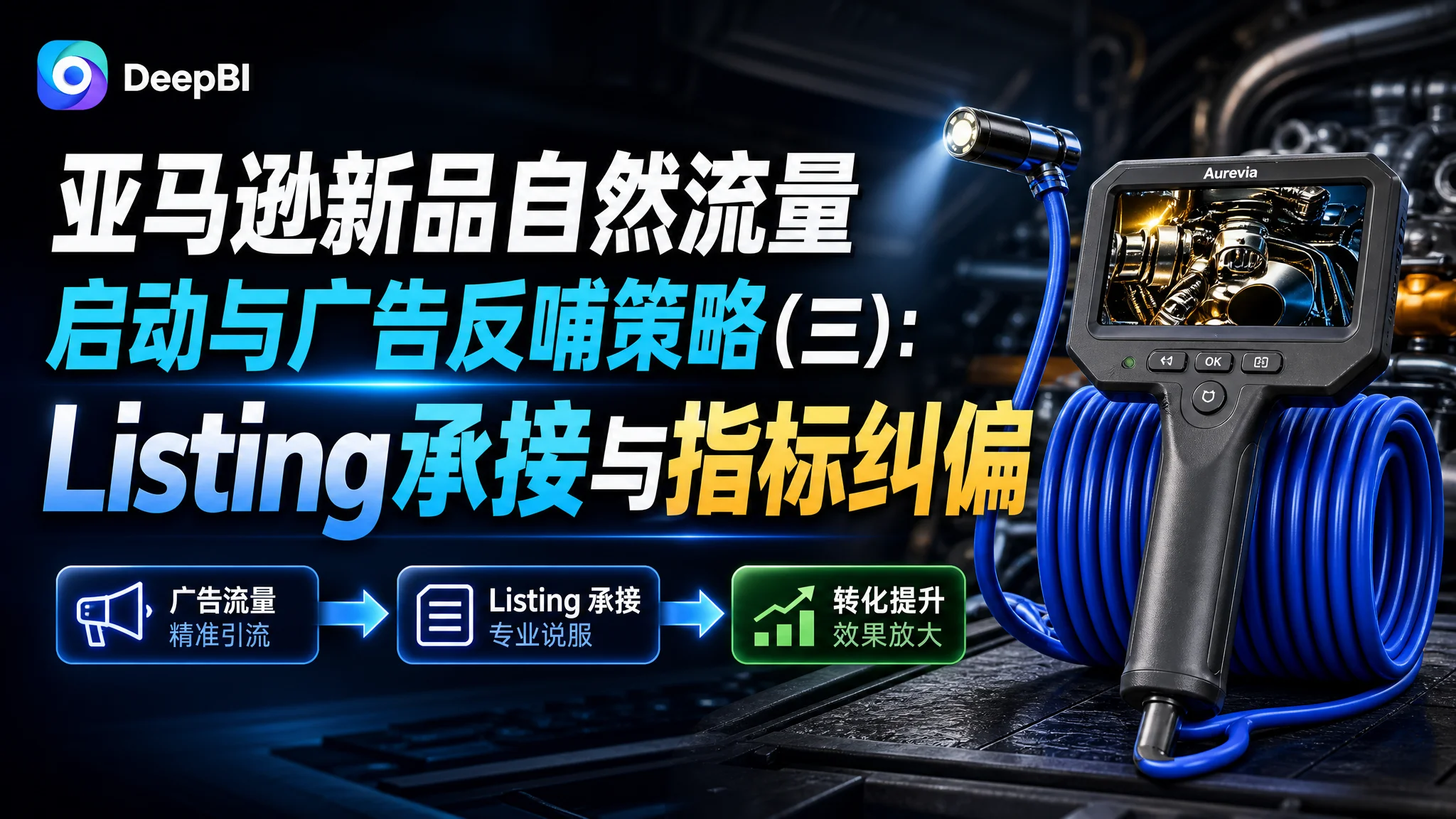 亚马逊新品自然流量启动与广告反哺策略(三):Listing承接与指标纠偏
