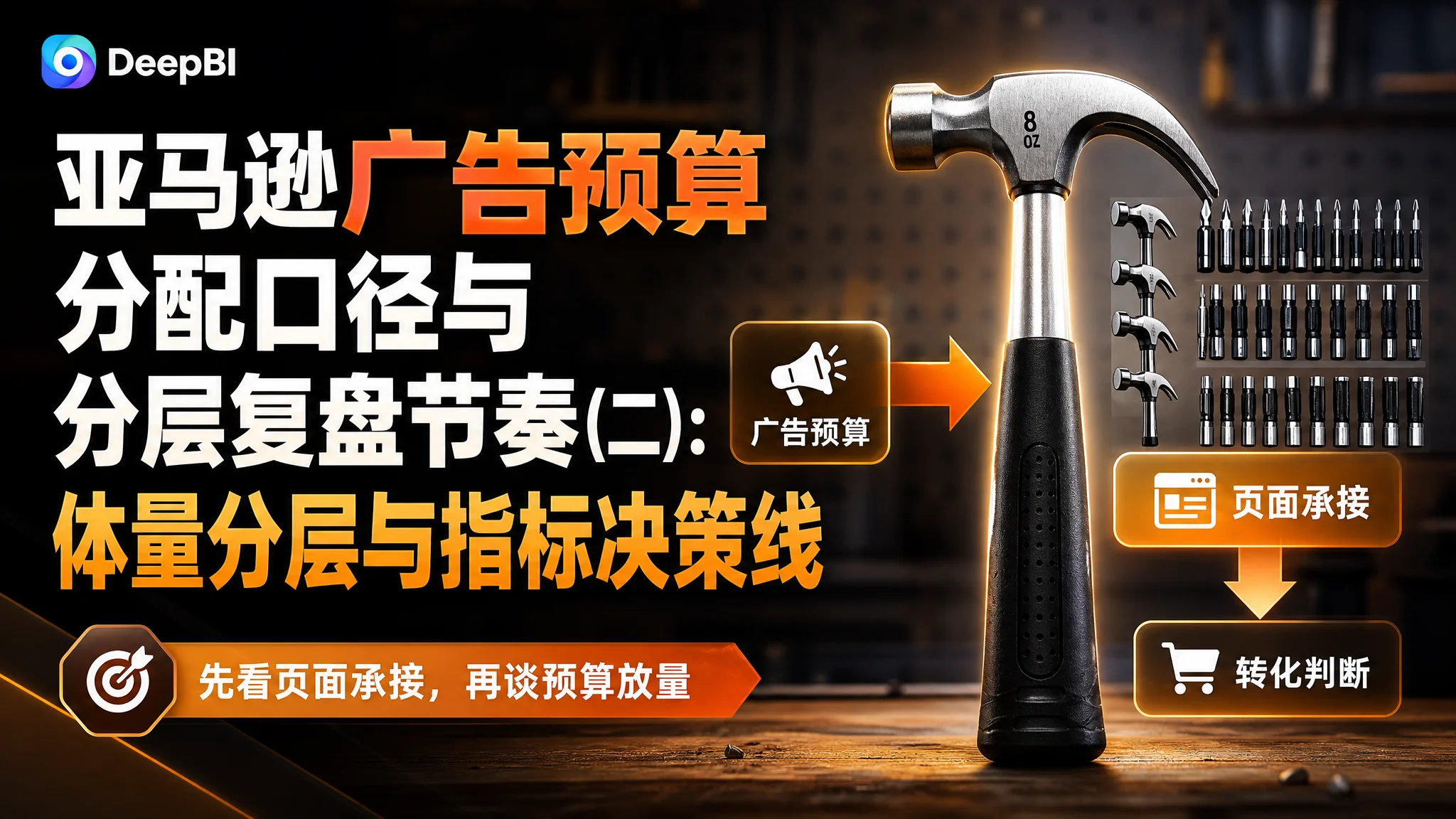 亚马逊广告预算分配口径与分层复盘节奏(二):体量分层与指标决策线